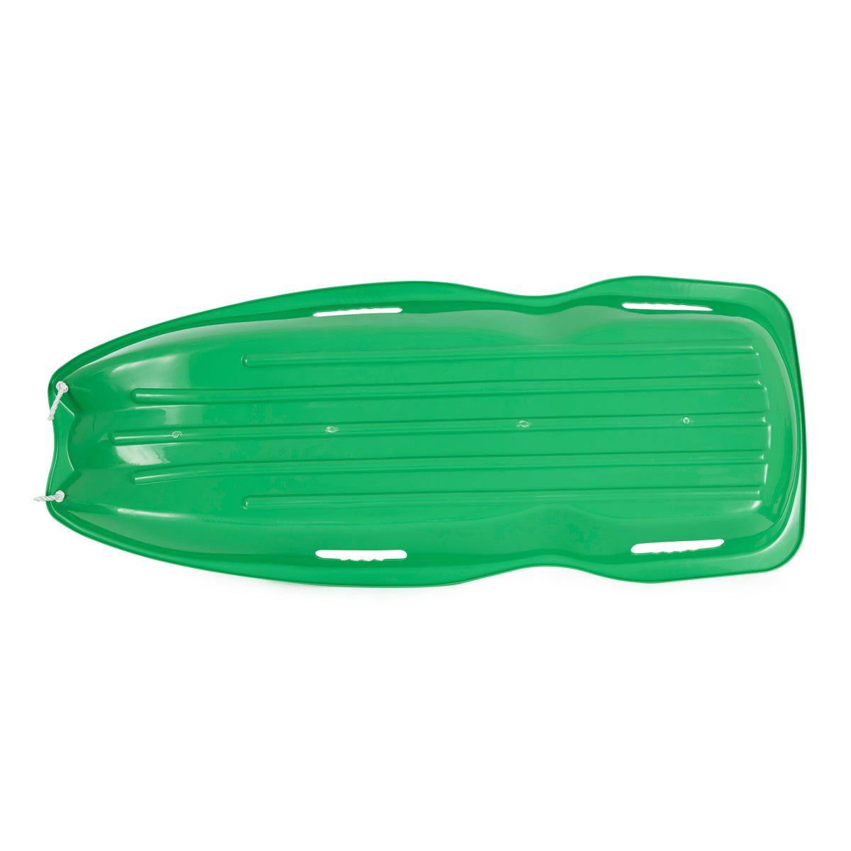 Slippery Racer Downhill Xtreme Adults Kids Toboggan Snow Sled, Red and Green