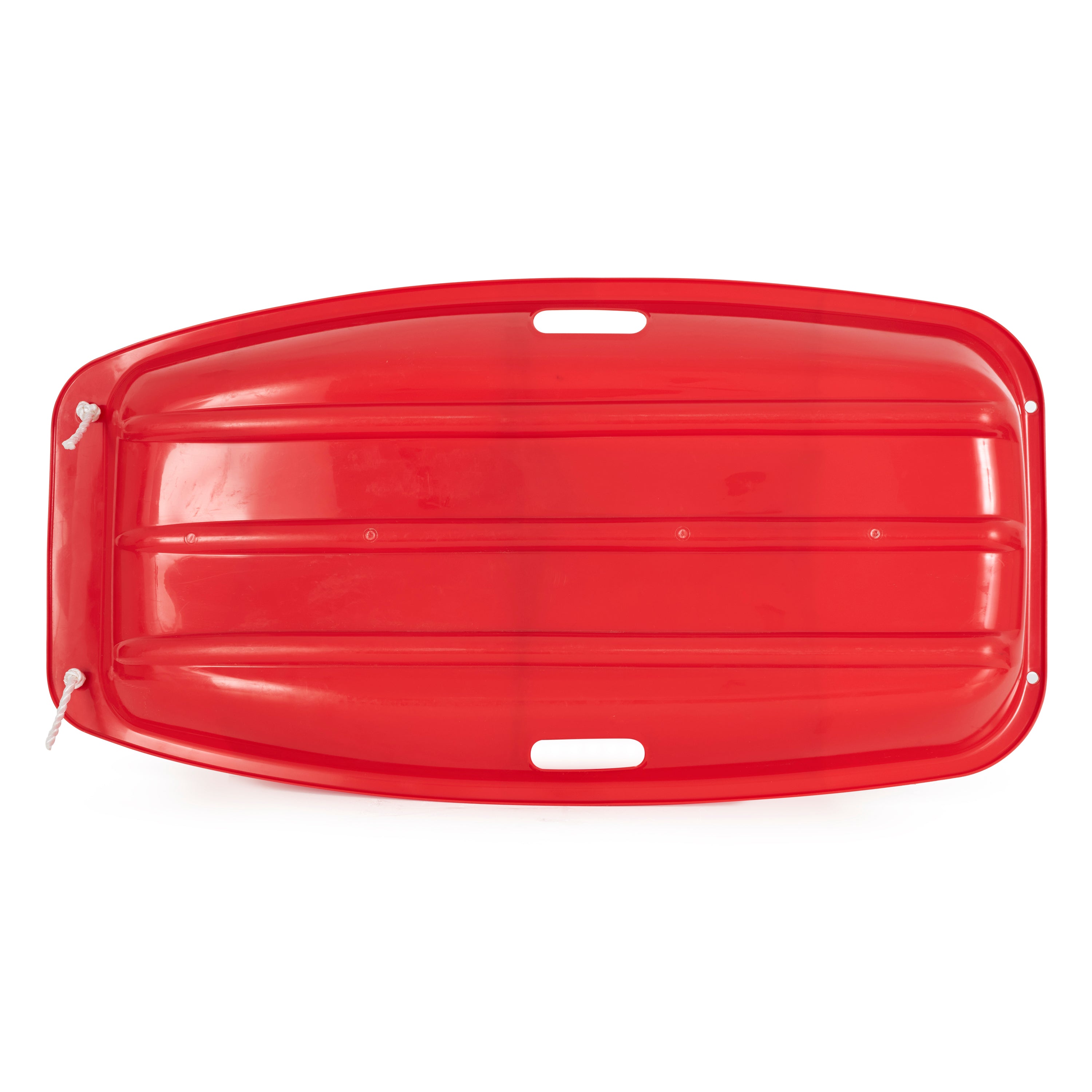 Slippery Racer Downhill Kids Toddler Plastic Toboggan Snow Sled, Red (Used) - VMInnovations