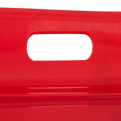 Slippery Racer Downhill Kids Toddler Plastic Toboggan Snow Sled, Red (Used) - VMInnovations