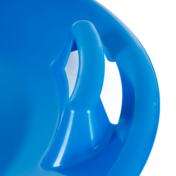 Slippery Racer Downhill Pro Superman Plastic Saucer Disc Snow Sled Slider (Used)