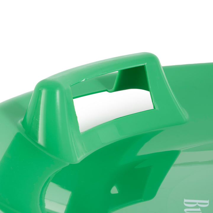 Slippery Racer Downhill Pro Buddy The Elf Saucer Disc Snow Sled, Green (3 Pack) - VMInnovations