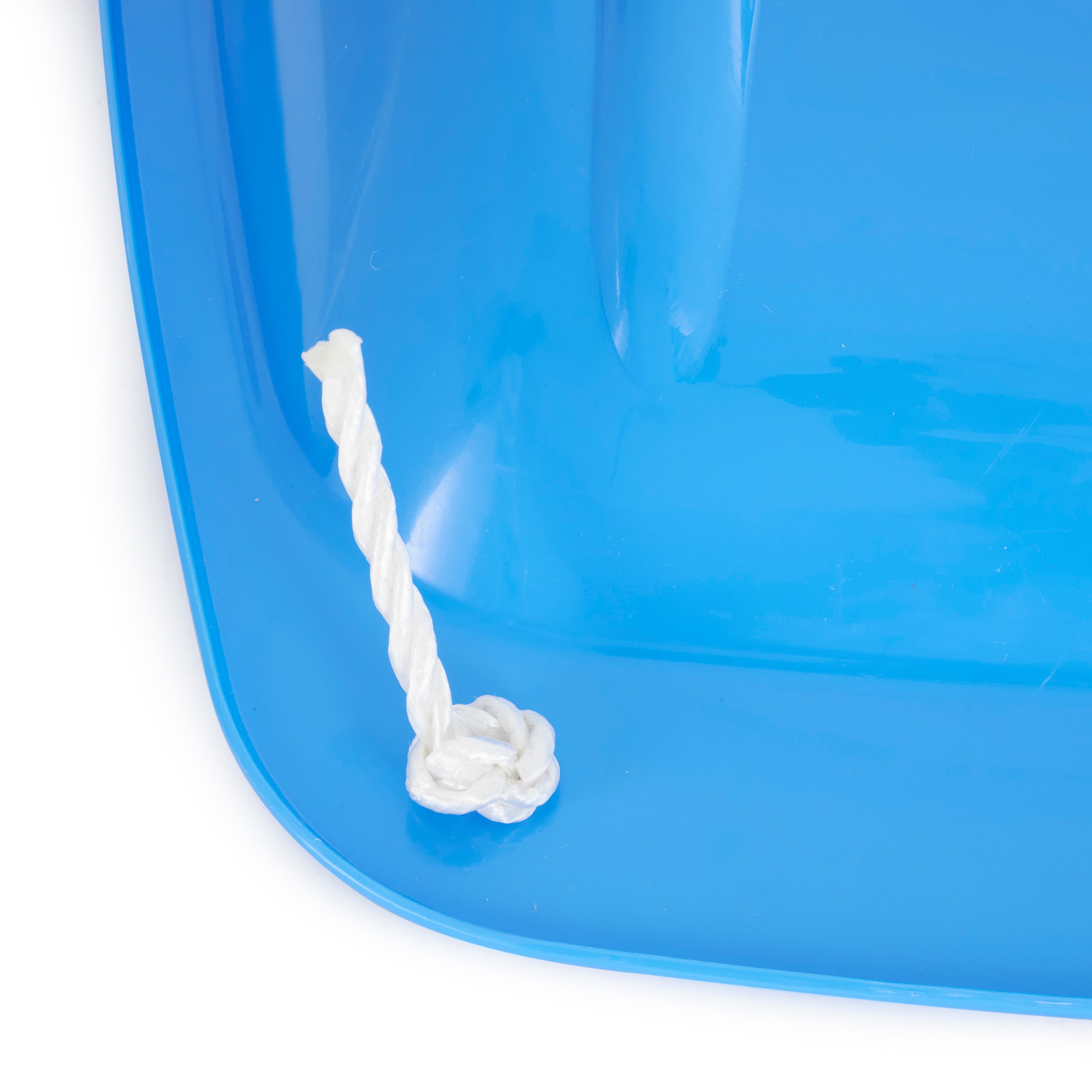 Slippery Racer Sprinter Kids Toddler Plastic Toboggan Snow Sled, Blue (Open Box) - VMInnovations