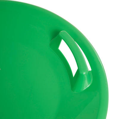 Slippery Racer Pro Adults and Kids Plastic Saucer Disc Snow Sled (Open Box) - VMInnovations