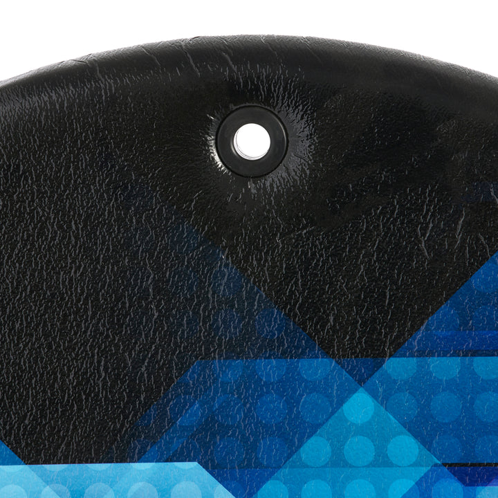 Slippery Racer Zeus Kids Foam Saucer Disc Snow Sled, Midnight Hologram (Used)