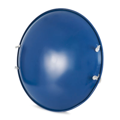 Slippery Racer ProDisc 26" Heavy Duty Metal Saucer Sled with Rope Handles, Blue - VMInnovations