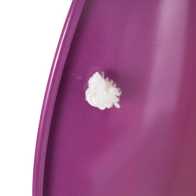Slippery Racer ProDisc Heavy Duty Metal Saucer Sled w/ Handles, Purple (3 Pack) - VMInnovations