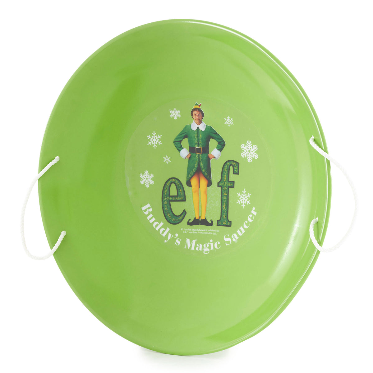 Slippery Racer ProDisc 26" Buddy the Elf Metal Saucer Sled with Handles (3 Pack)