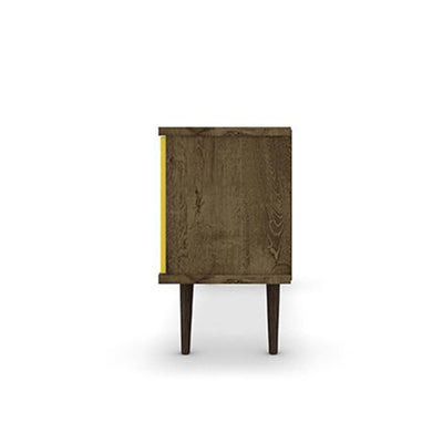 Manhattan Comfort Liberty 53.14 In Wood TV Stand with Legs (Open Box)