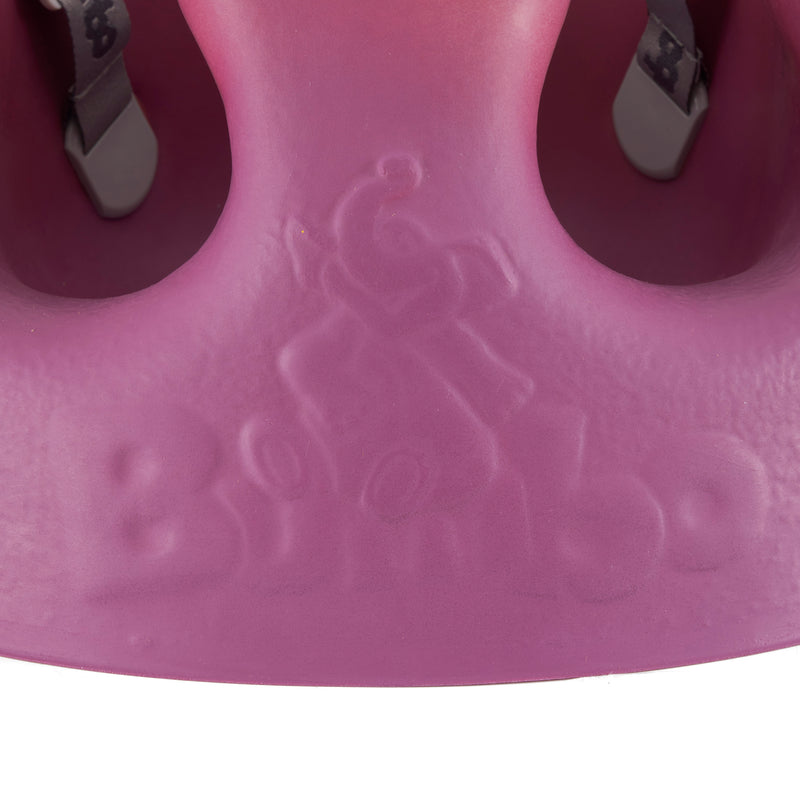 Bumbo Baby Infant Soft Floor Seat with 3 Pt Adjustable Harness, Grape