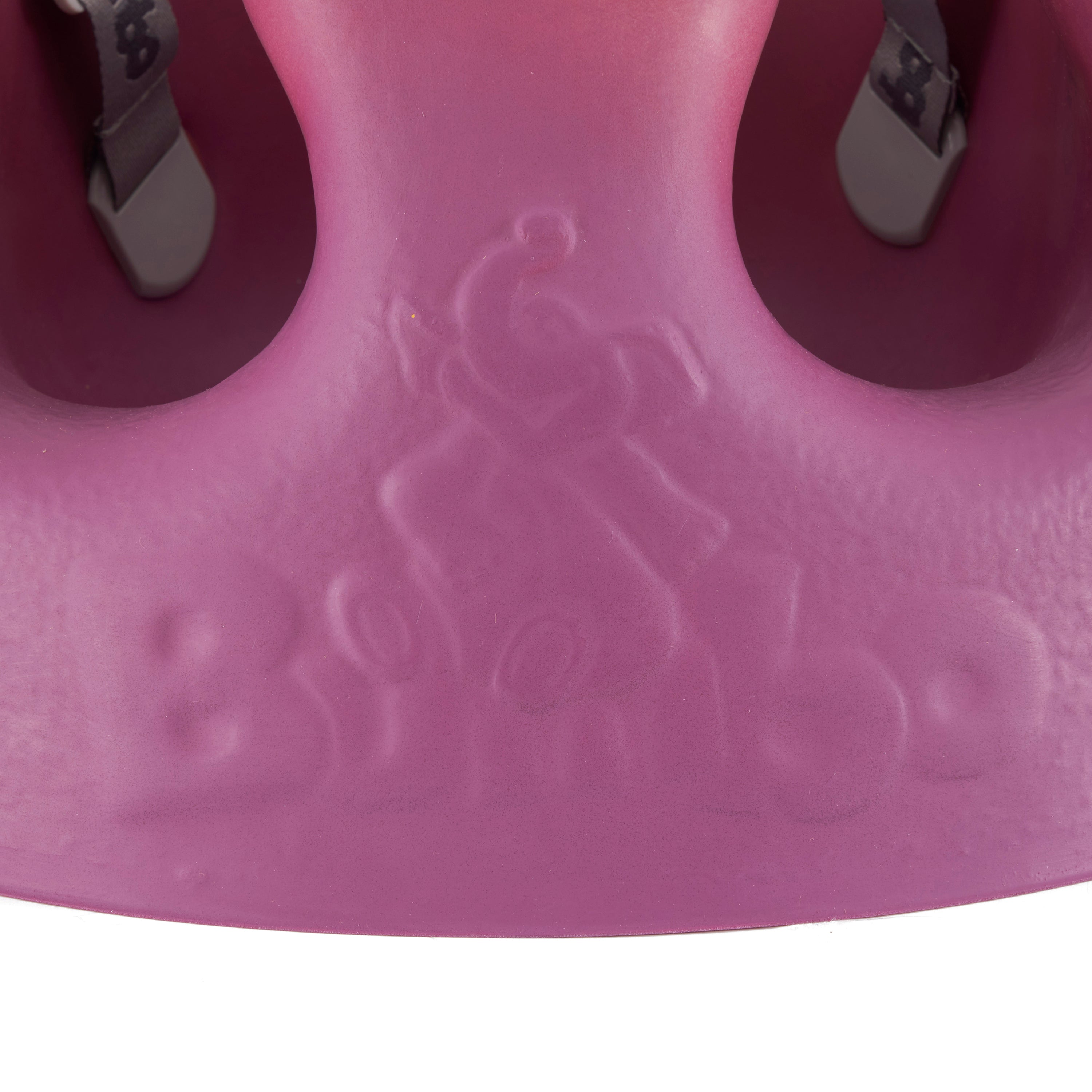 Bumbo Baby Infant Soft Foam Floor Seat with 3 Point Adjustable Harness, Grape (For Parts)