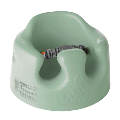 Bumbo Baby Infant Soft Foam Floor Seat with 3 Point Harness, Hemlock (Open Box)
