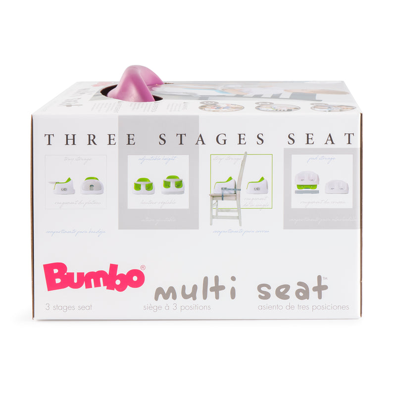 Bumbo Baby Toddler Soft Foam Booster Floor Multi Seat with Tray & Buckle Straps