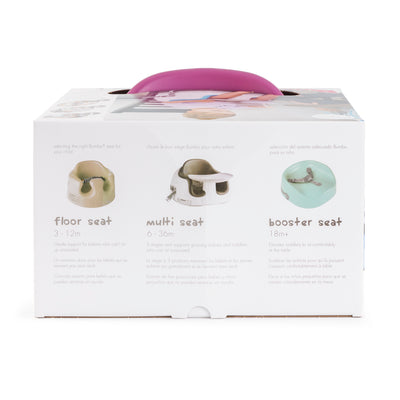 Bumbo Baby Toddler Soft Foam Booster Floor Multi Seat with Tray & Buckle Straps - VMInnovations