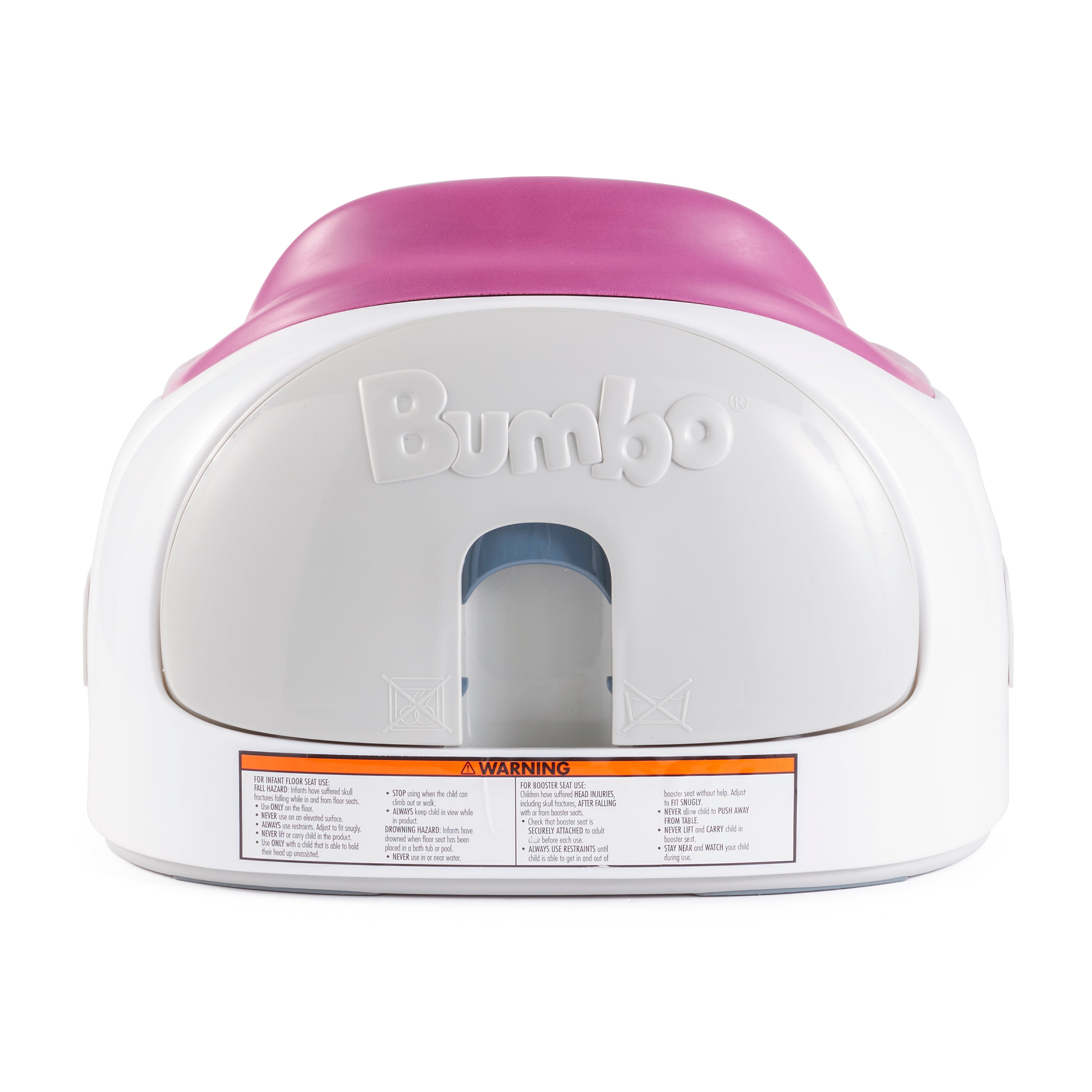 Bumbo Baby Toddler Soft Foam Booster Floor Multi Seat with Tray & Buckle Straps - VMInnovations