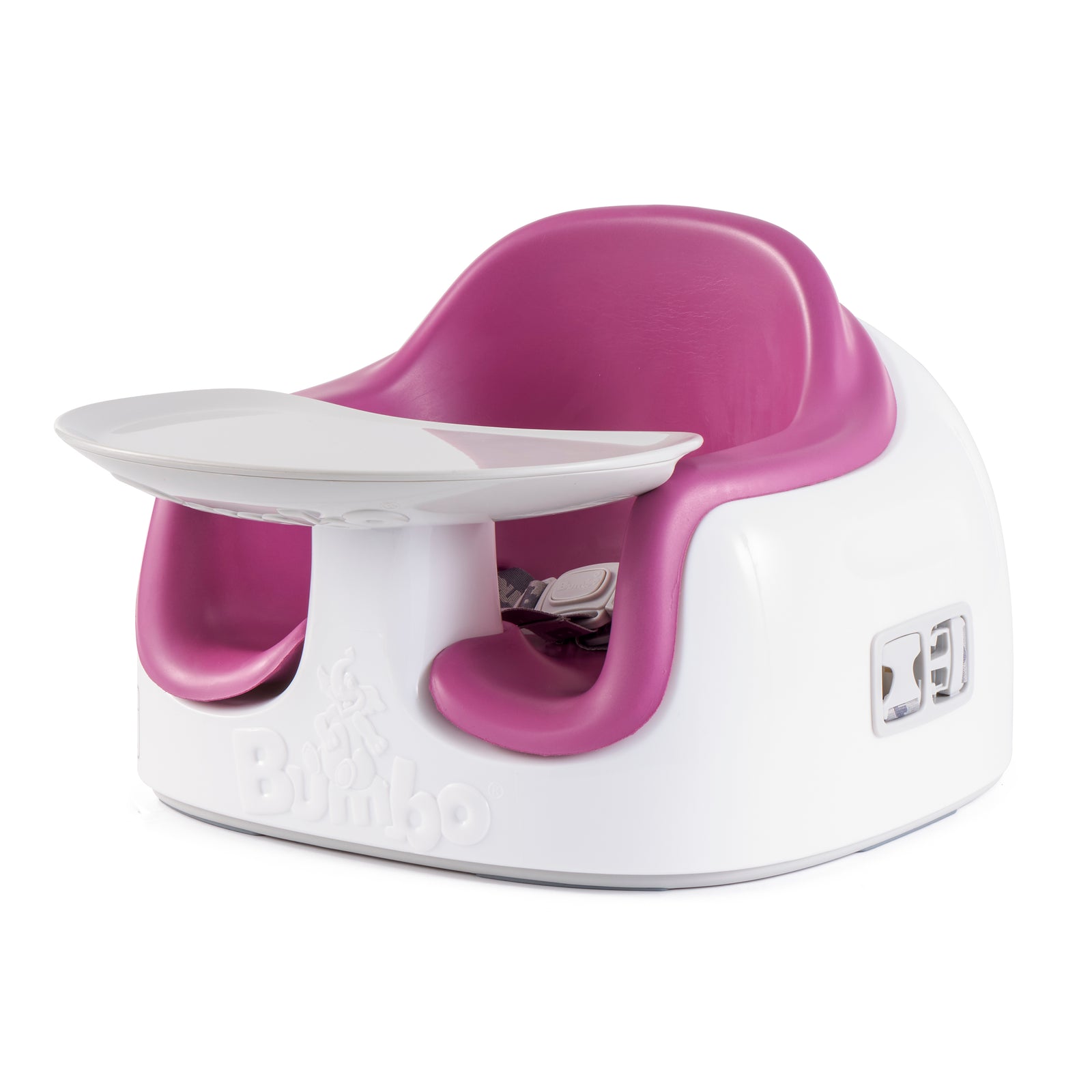 Bumbo Baby Toddler Soft Foam Booster Floor Multi Seat with Tray & Buckle Straps - VMInnovations