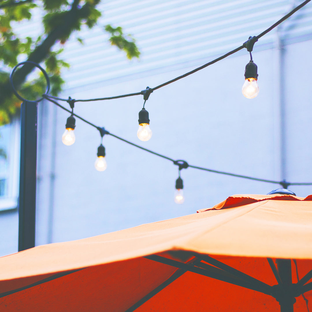 Brightech Ambience White LED Waterproof String Lights, 48 Ft. (Open Box)(2 Pack) - VMInnovations