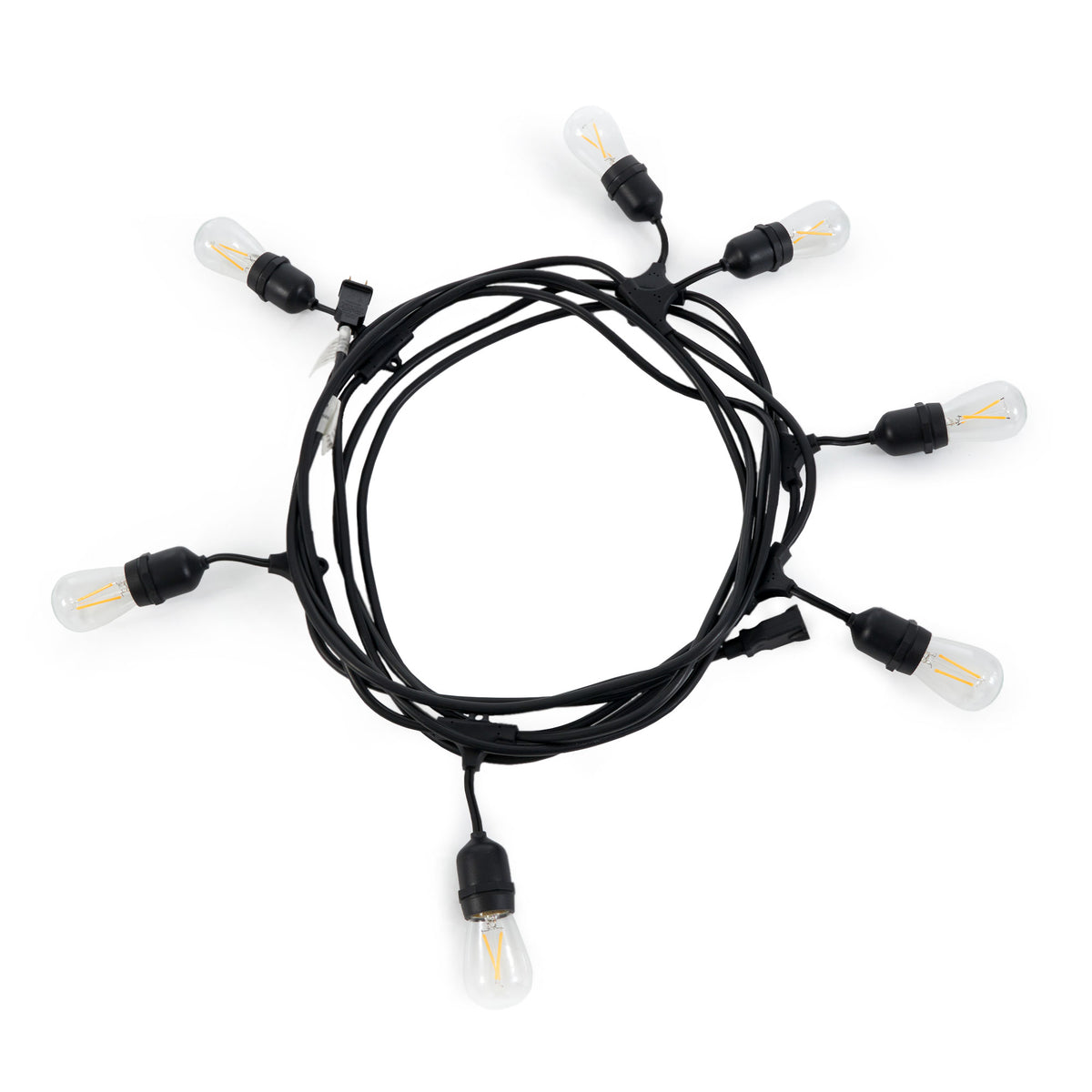 Brightech Ambience Pro Edison Black LED Waterproof String Lights 24 Ft(Open Box)