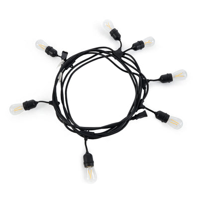 Brightech Ambience Pro Edison Black LED Waterproof String Lights 24 Ft(Open Box)
