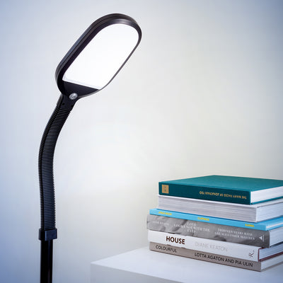 Brightech Litespan Daylight LED Floor Lamp with Reading Light, Black (For Parts)