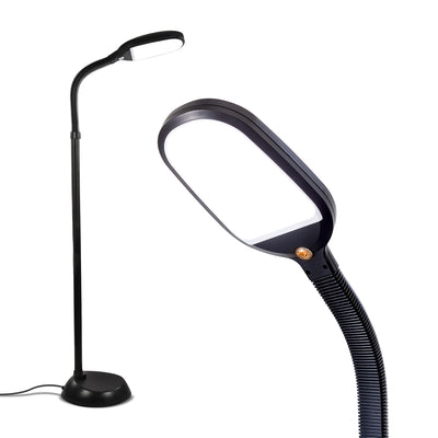 Brightech Litespan Daylight LED Floor Lamp with Adjustable Reading Light (Used)