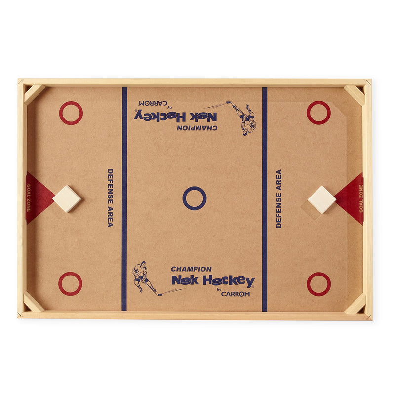 Carrom 002.00 Indoor and Outdoors Classic Solid Wood Champion Nok Hockey Game