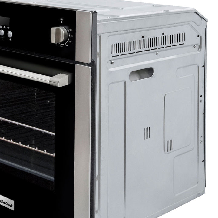 Magic Chef MCSWOE24S 2.2 Cubic Foot Built In Programmable Wall Convection Oven - VMInnovations