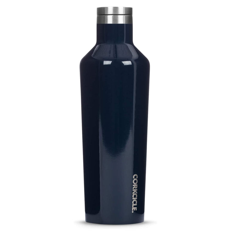 Corkcicle Classic 16 Oz Canteen Stainless Steel Water Bottle, Navy (Open Box)
