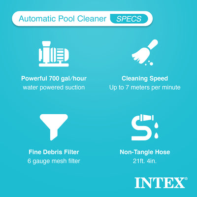 Intex Ultra XTR Frame Swimming Pool & Pump, Robot Vacuum w/Pool Maintenance Kit