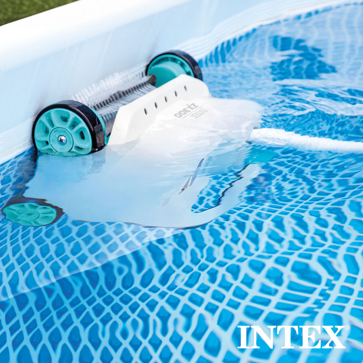 Intex 700 Gal Per Hour Automatic Pool Cleaner Robot Vacuum w/ 21 Ft Hose (Used) - VMInnovations