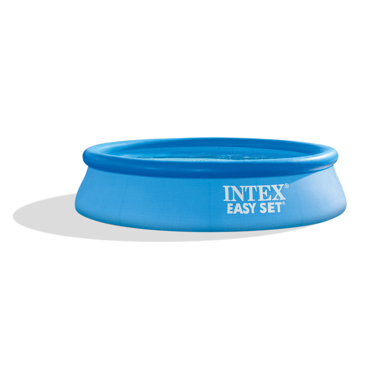 Intex 28106EH 8 X 2 Foot Easy Set Inflatable Circular Vinyl Swimming Pool, Blue