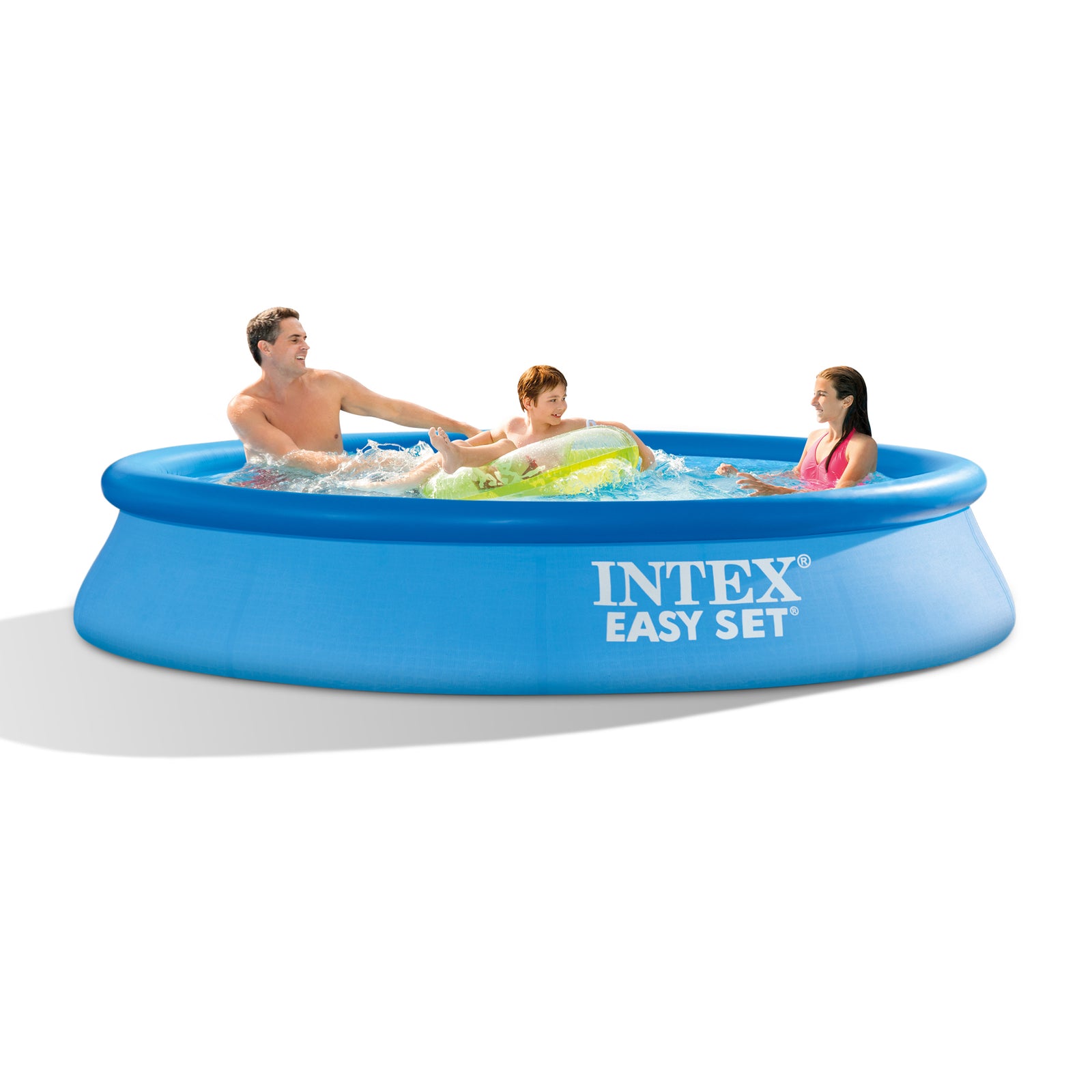 Intex 28117EH 10' x 24" Easy Set Inflatable Above Ground Pool w/ Filter (Used) - VMInnovations