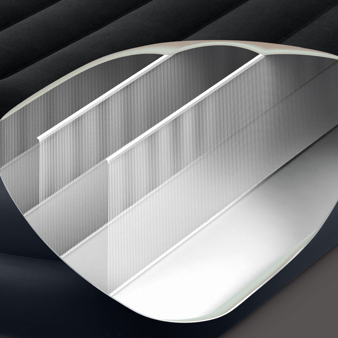 Intex 64123ED Dura Beam Plus Pillow Rest w/ Built in Pump, Queen (Open Box)