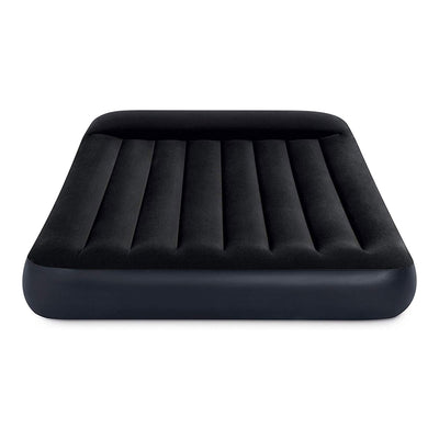 Intex Dura Beam Pillow Rest Standard Air Bed Inflatable Mattress, Full (Used)