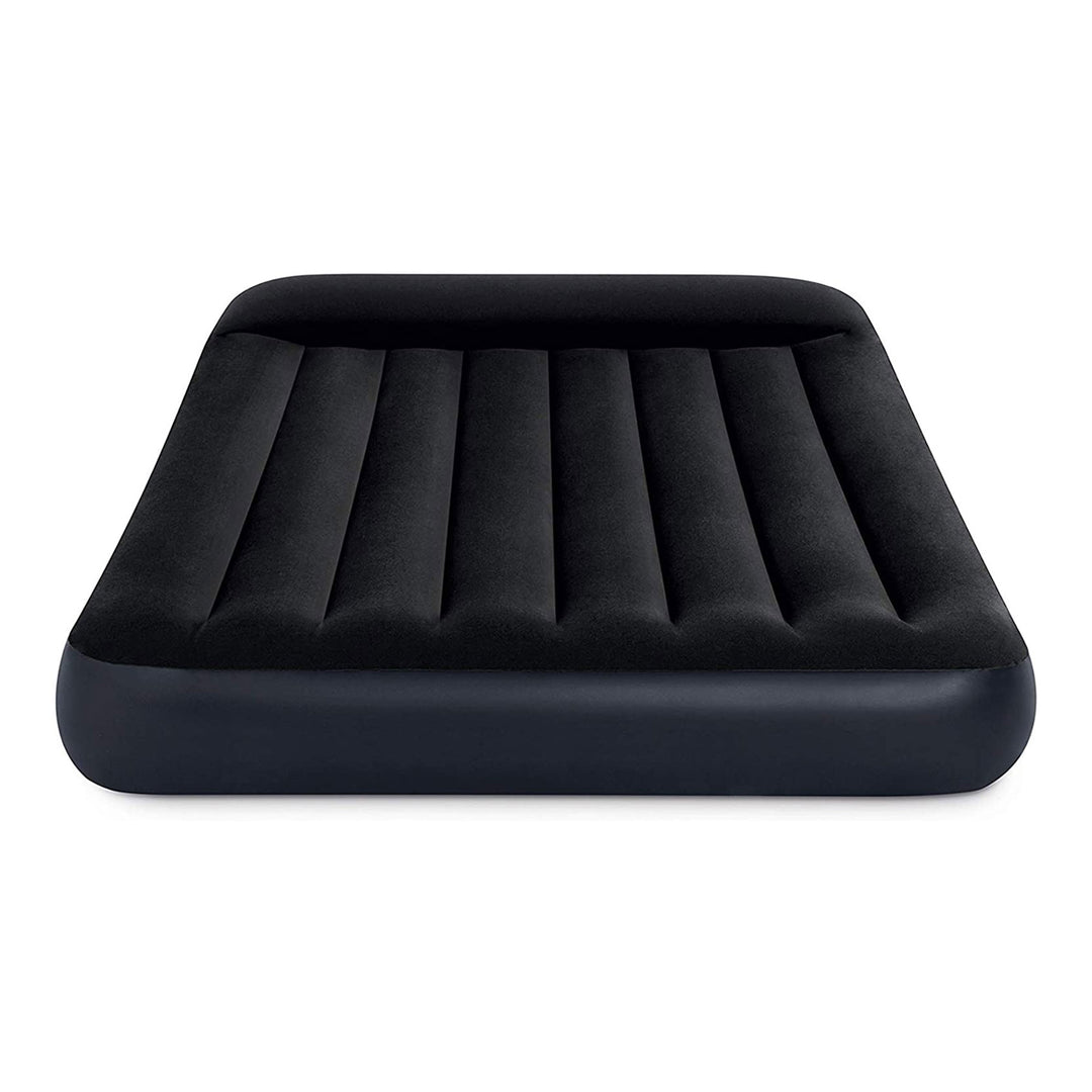 Intex Dura Beam Pillow Rest Standard Air Bed Inflatable Mattress, Full (Used)