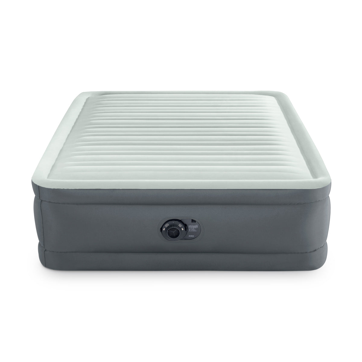 Intex PremAire I Fiber-Tech Air Mattress Bed with Built-In Pump, Full (Used)