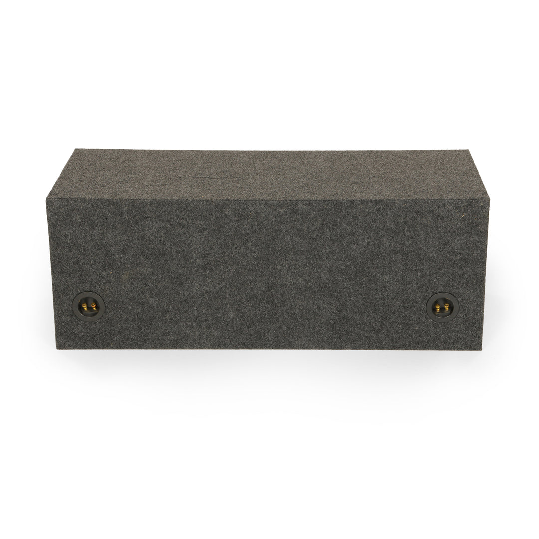 Q-POWER QBASS12 Dual 12" Vented Port Subwoofer Sub Box Enclosure (Used) - VMInnovations