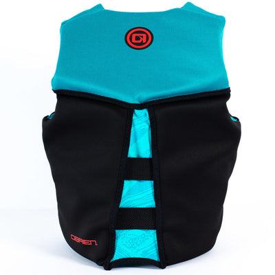 OBrien BioLite Series Womens Flex V Back Life Vest Size Large, Spark (Used)