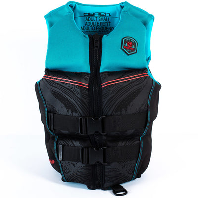 OBrien BioLite Series Womens Flex V Back Life Vest Size Large, Spark (Used)