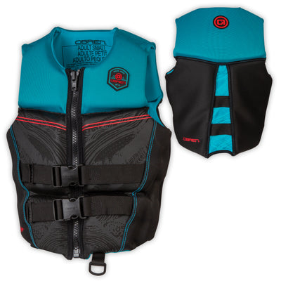 OBrien BioLite Series Womens Flex V Back Life Vest Size Large, Spark (Used)