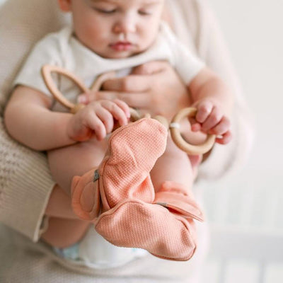 Goumikids Soft Organic Stay On Baby Gripper Boot Booties, 6-12M Prickly Pear - VMInnovations