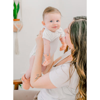 Goumikids Soft Organic Stay On No Scratch Baby Infant Mitts, 0-3M Prickly Pear - VMInnovations