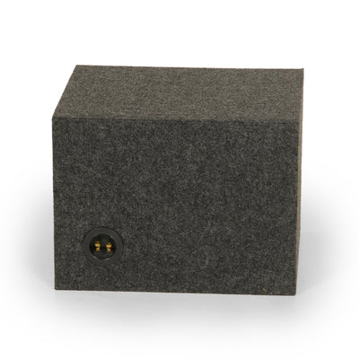 Q-Power Single 12" Vented Slot Ported Empty Subwoofer Sub Enclosure Box (Used) - VMInnovations