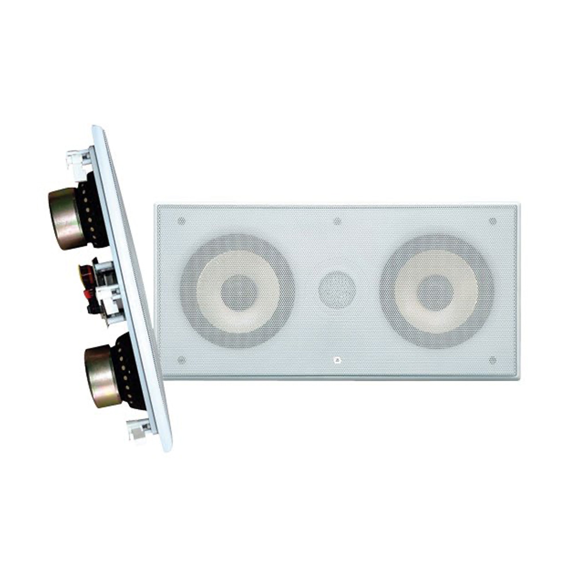 PyleHome 5.25" 300W In Wall/Celing Speaker White Single Unit, 2-Way (6 Pack)