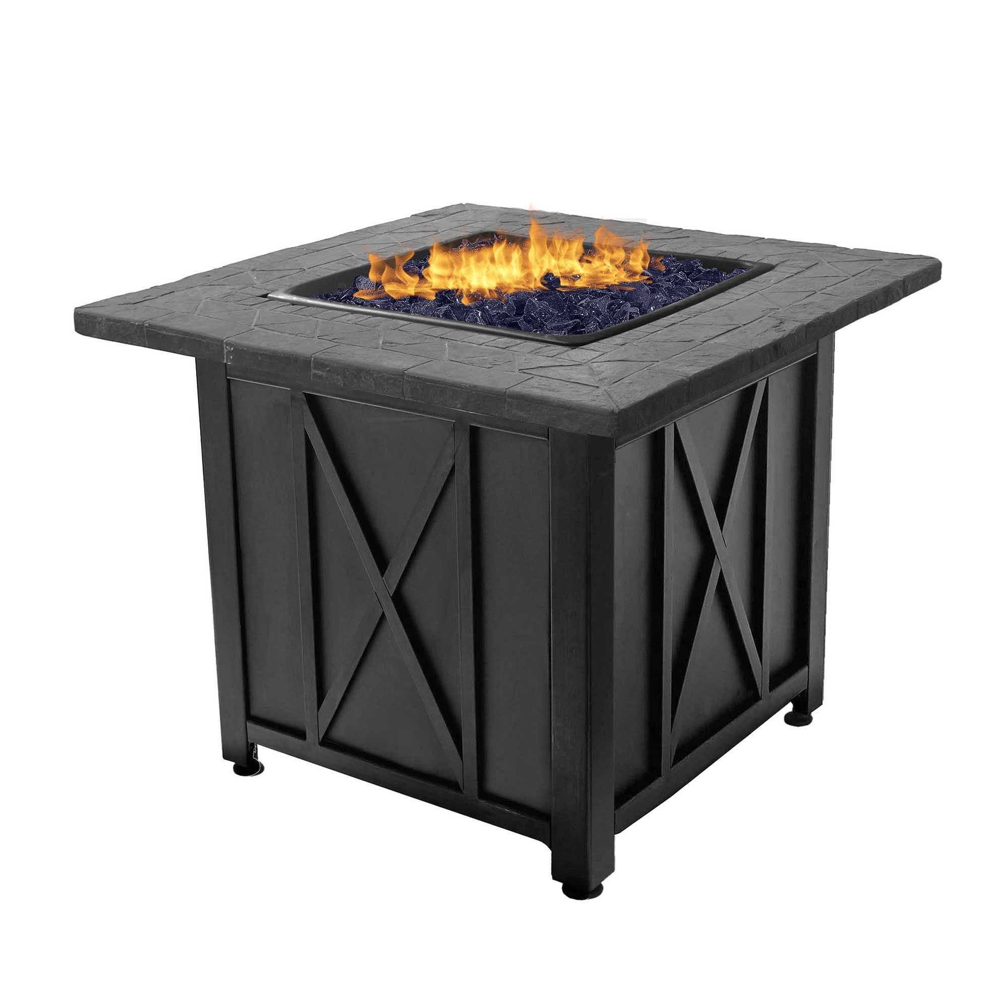 Blue Rhino Endless Summer Outdoor Propane Patio Fire Pit (Certified Refurbished)