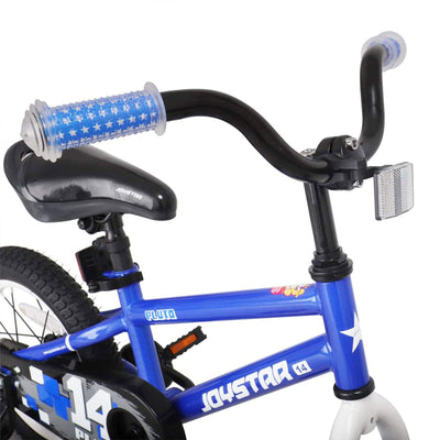 Joystar Pluto 16" Ages 4 to 7 Kids Boys Bike with Training Wheels, Blue (Used)