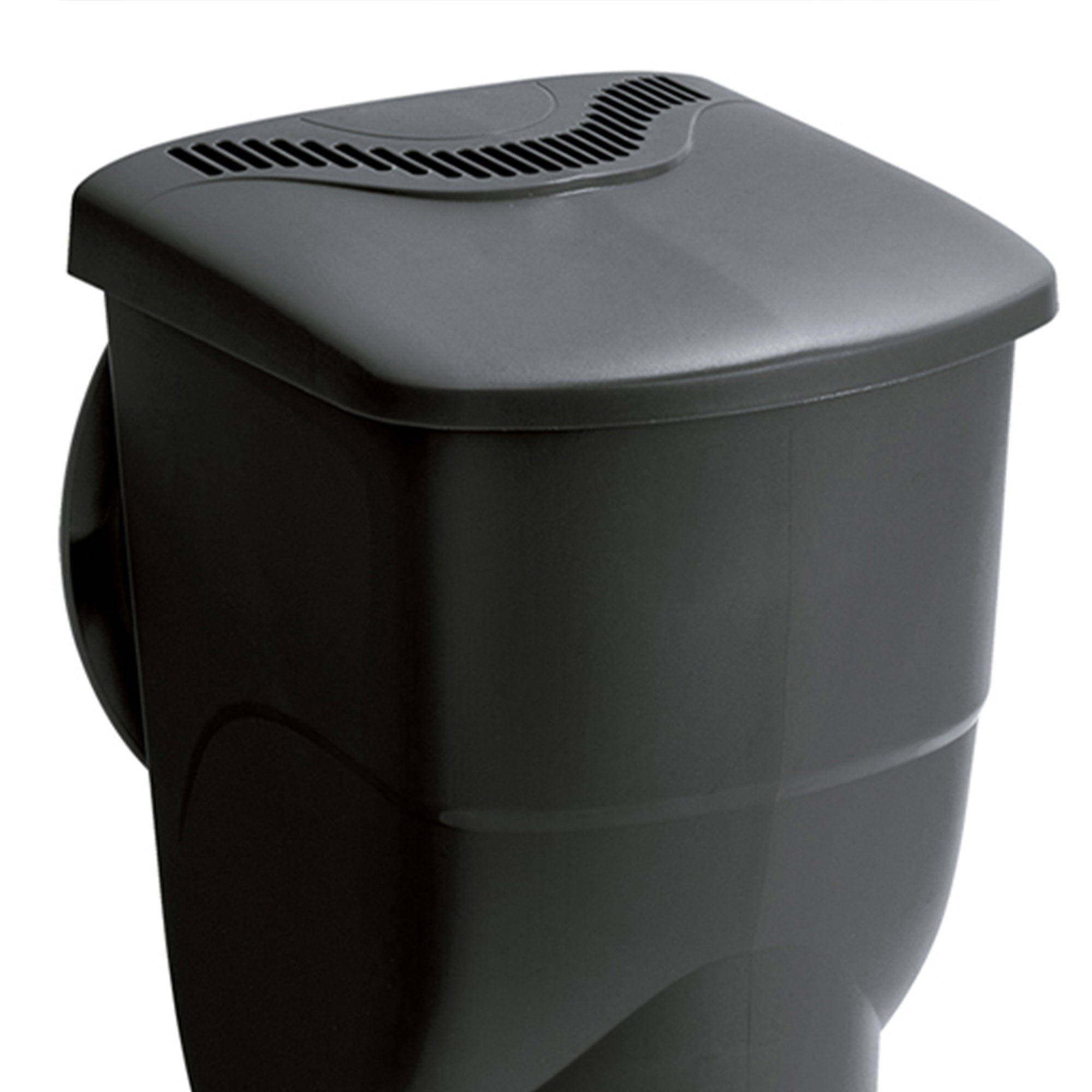 Summer Waves SkimmerPlus 1500 Gallon Above Ground Framed Pool Filter Pump, Black