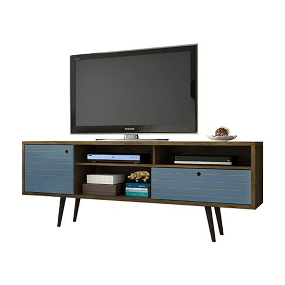 Manhattan Comfort Liberty 70.86" Mid Century Modern Wood TV Stand (Used)
