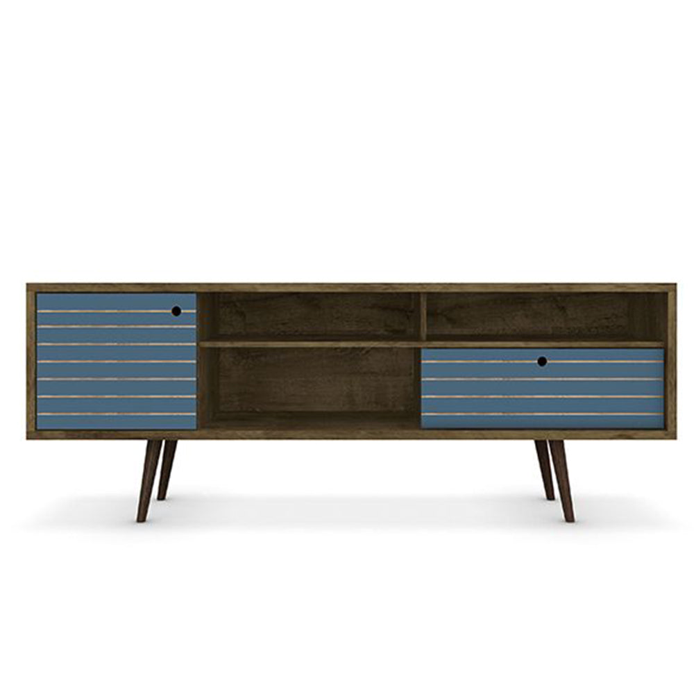 Manhattan Comfort Liberty 70.86 Inch Modern Wood TV Stand with Legs (For Parts)