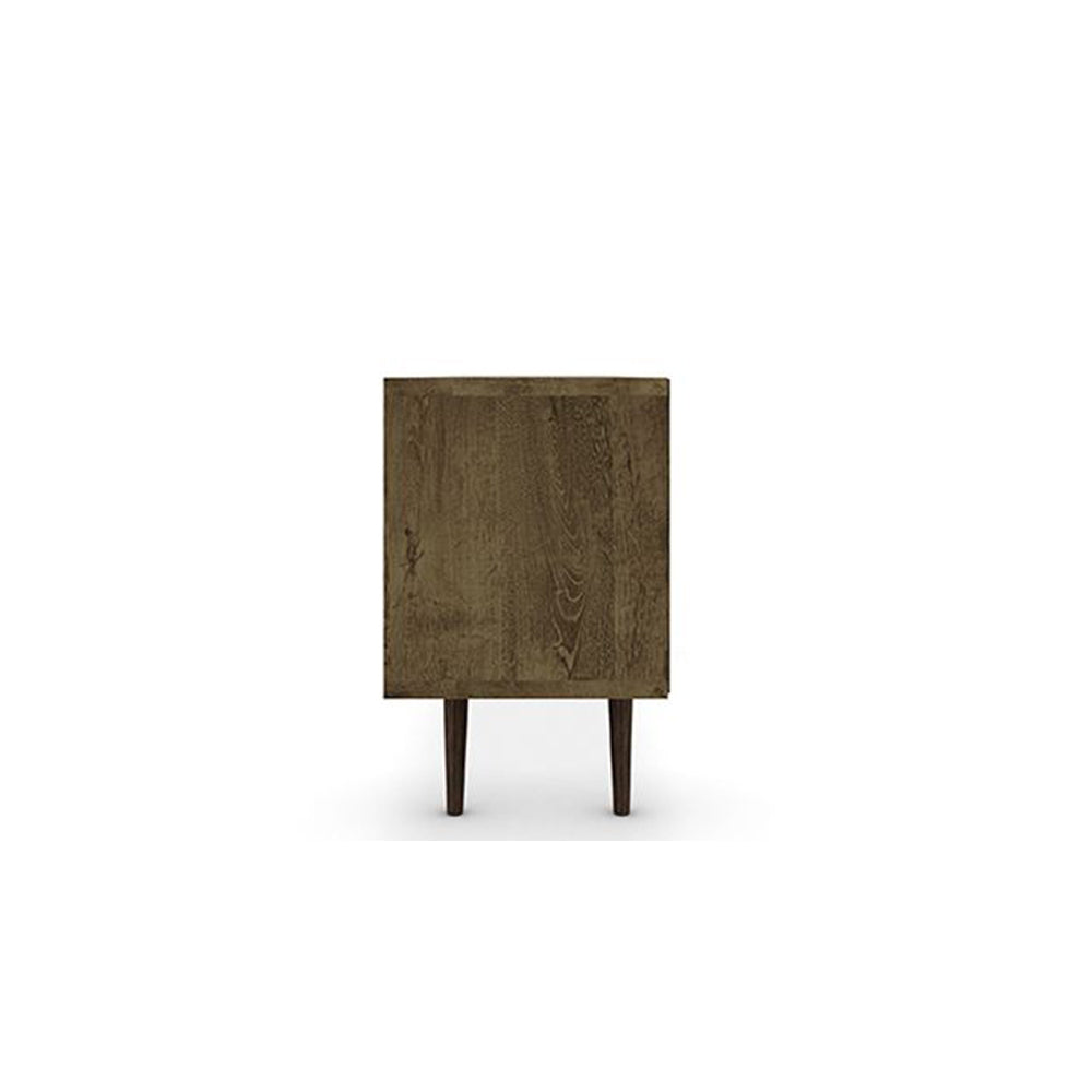Manhattan Comfort Liberty 70.86 Inch Mid Century Wood TV Stand with Legs (Used)