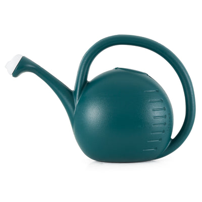 HC Companies 2 Gallon Premium Large Mouth Garden Plant Watering Can, Evergreen
